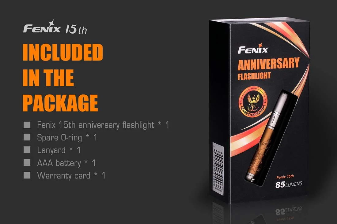 Fenix 15th Anniversary Edition Flashlight - Image 6