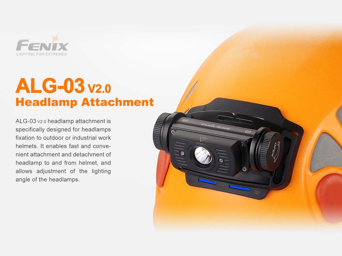 Fenix ALG-03 V2.0 Headlamp Helmet Mount - Image 3
