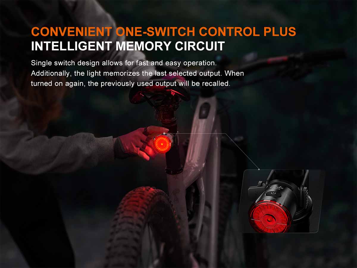 Fenix BC06R Rechargeable Bike Tail Light - Image 9