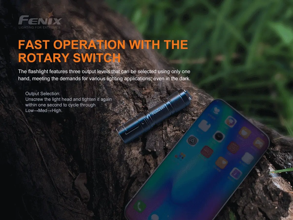 Fenix E01 V2.0 AAA Flashlight - Image 5