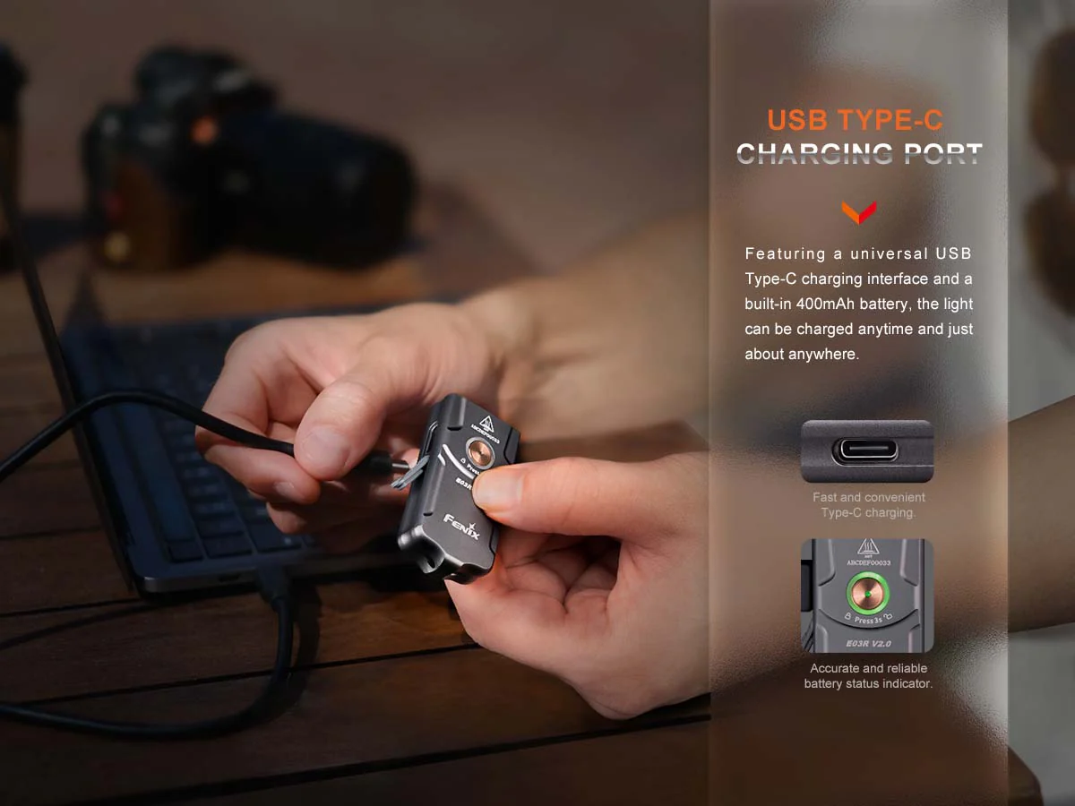 Fenix E03R V2.0 Keychain Flashlight - Image 11