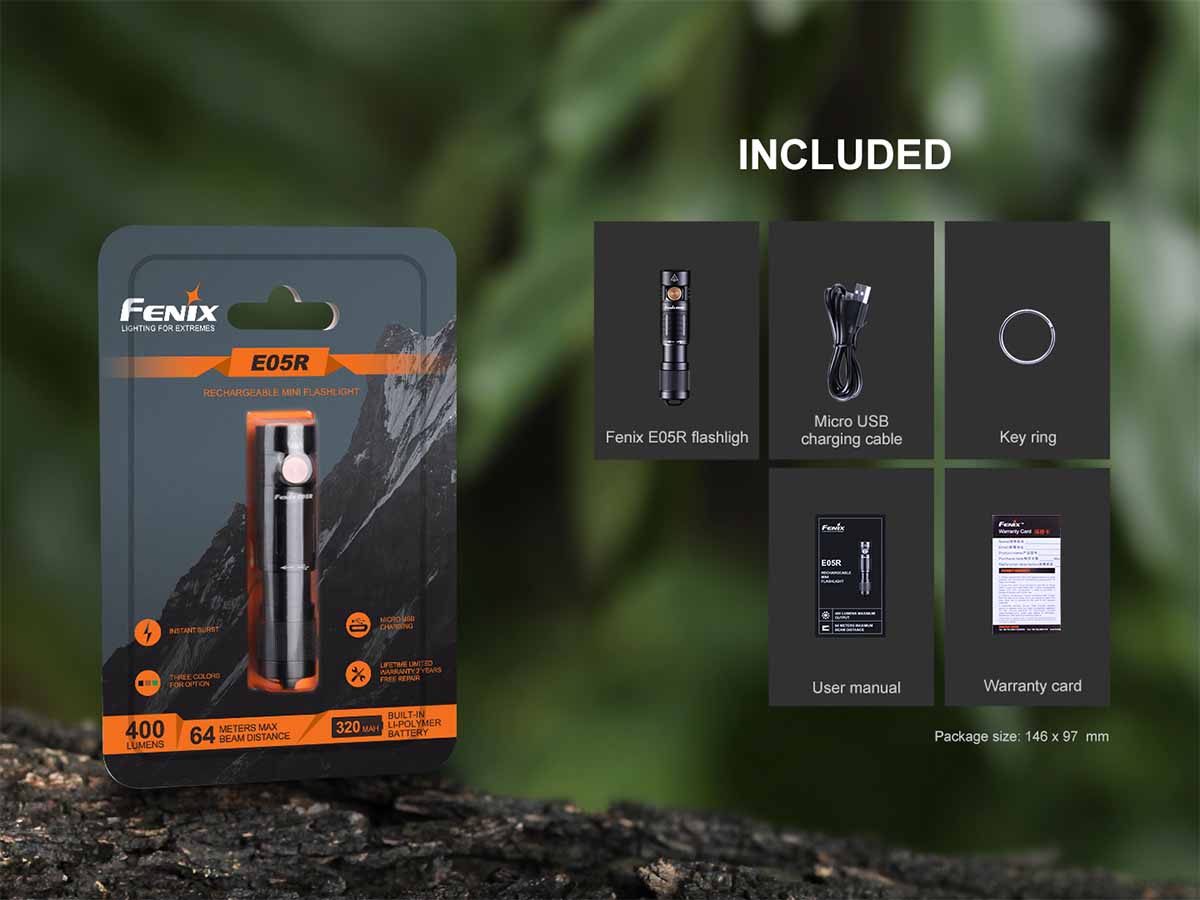 Fenix E05R Keychain Flashlight - Image 16