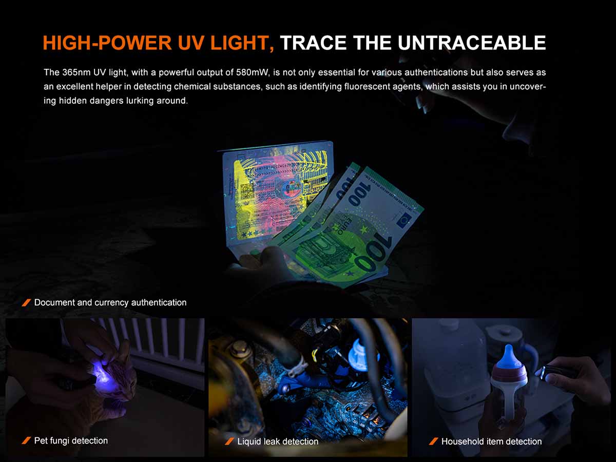 Fenix E06R Rechargeable EDC Flashlight - Image 10