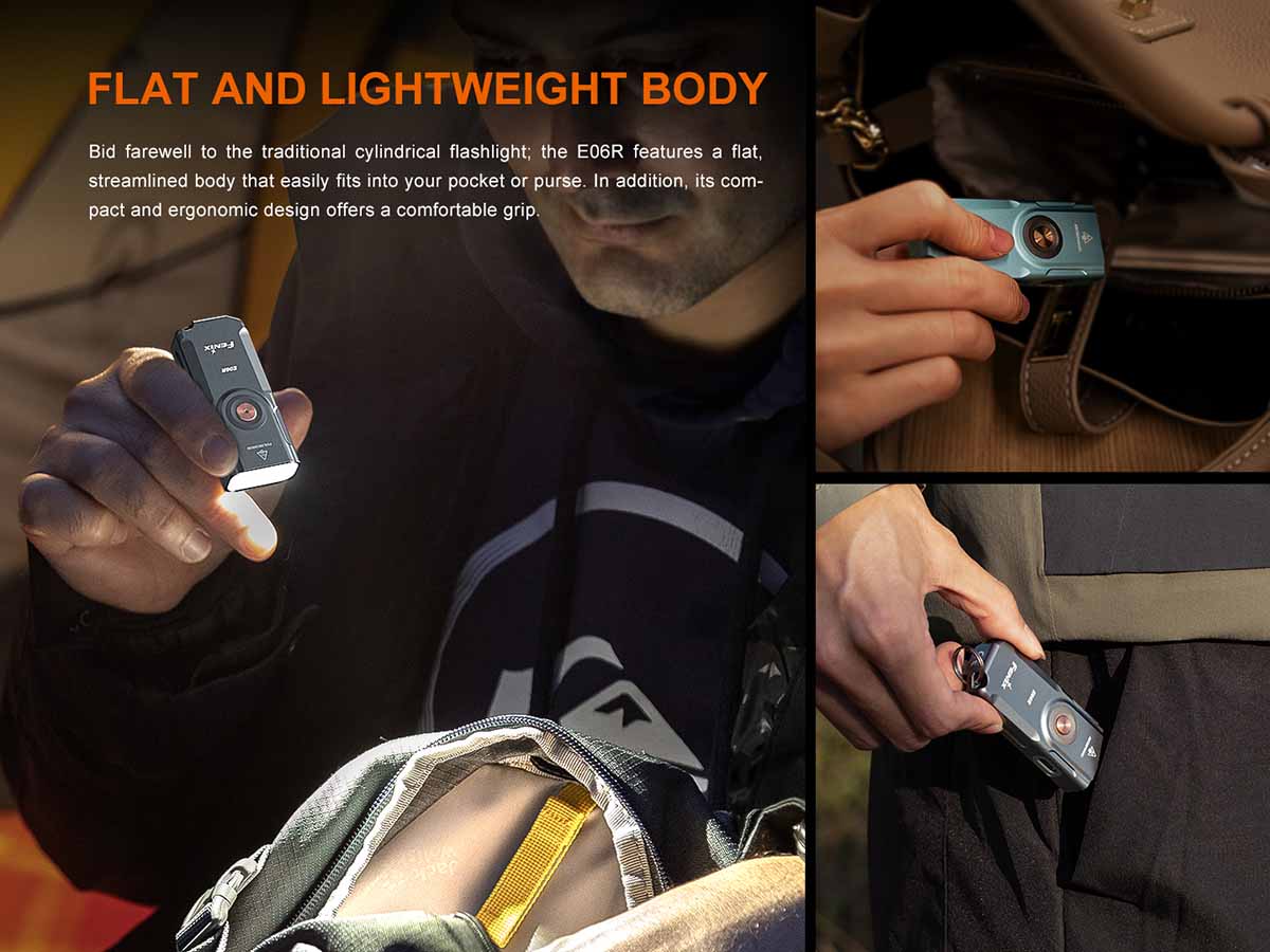 Fenix E06R Rechargeable EDC Flashlight - Image 11