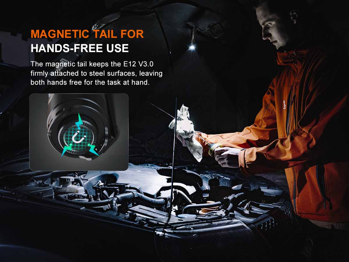 Fenix E12 V3.0 AA-Powered EDC Flashlight - Image 7