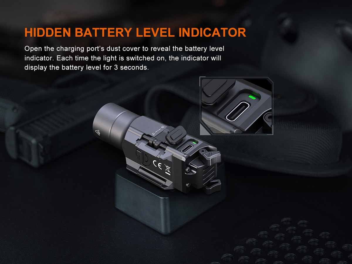 Fenix GL19R V2.0 Tactical Weapon Light - Image 10