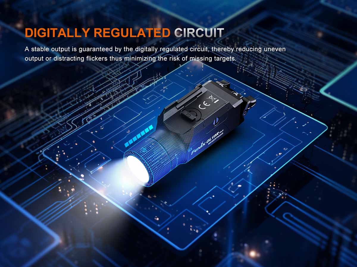 Fenix GL19R V2.0 Tactical Weapon Light - Image 12