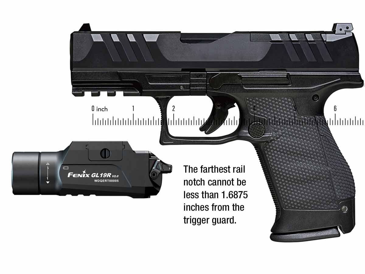 Fenix GL19R V2.0 Tactical Weapon Light - Image 5