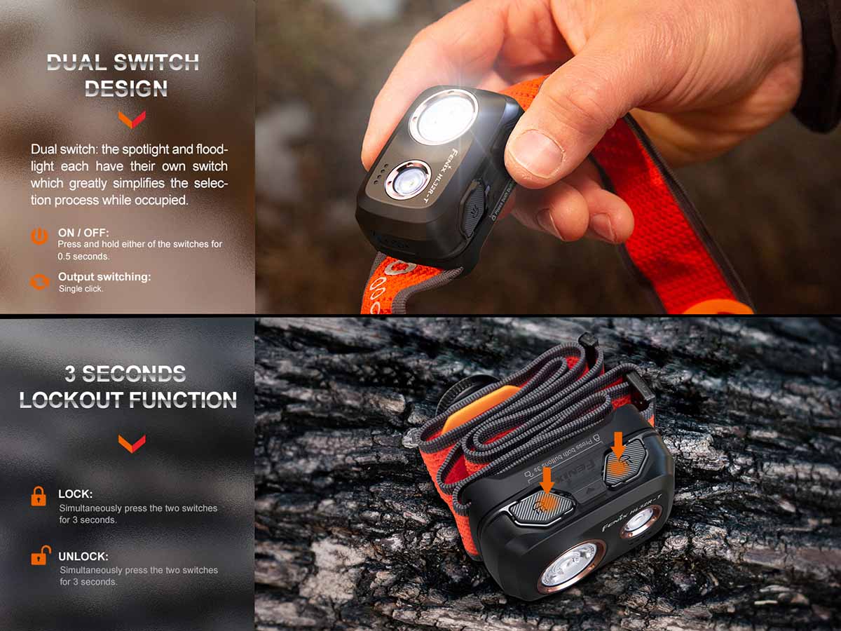 Fenix HL32R-T Rechargeable Headlamp - Image 9