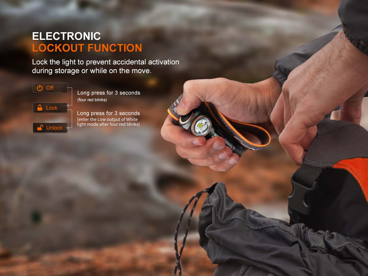 Fenix HM23 V2.0 AA-Powered Headlamp - Image 7