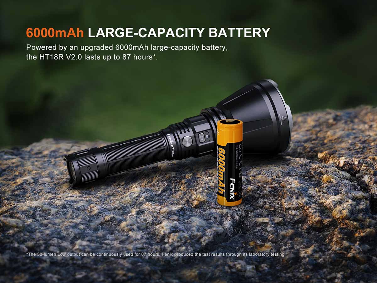 Fenix HT18R V2.0 Long-Distance Flashlight - Image 8
