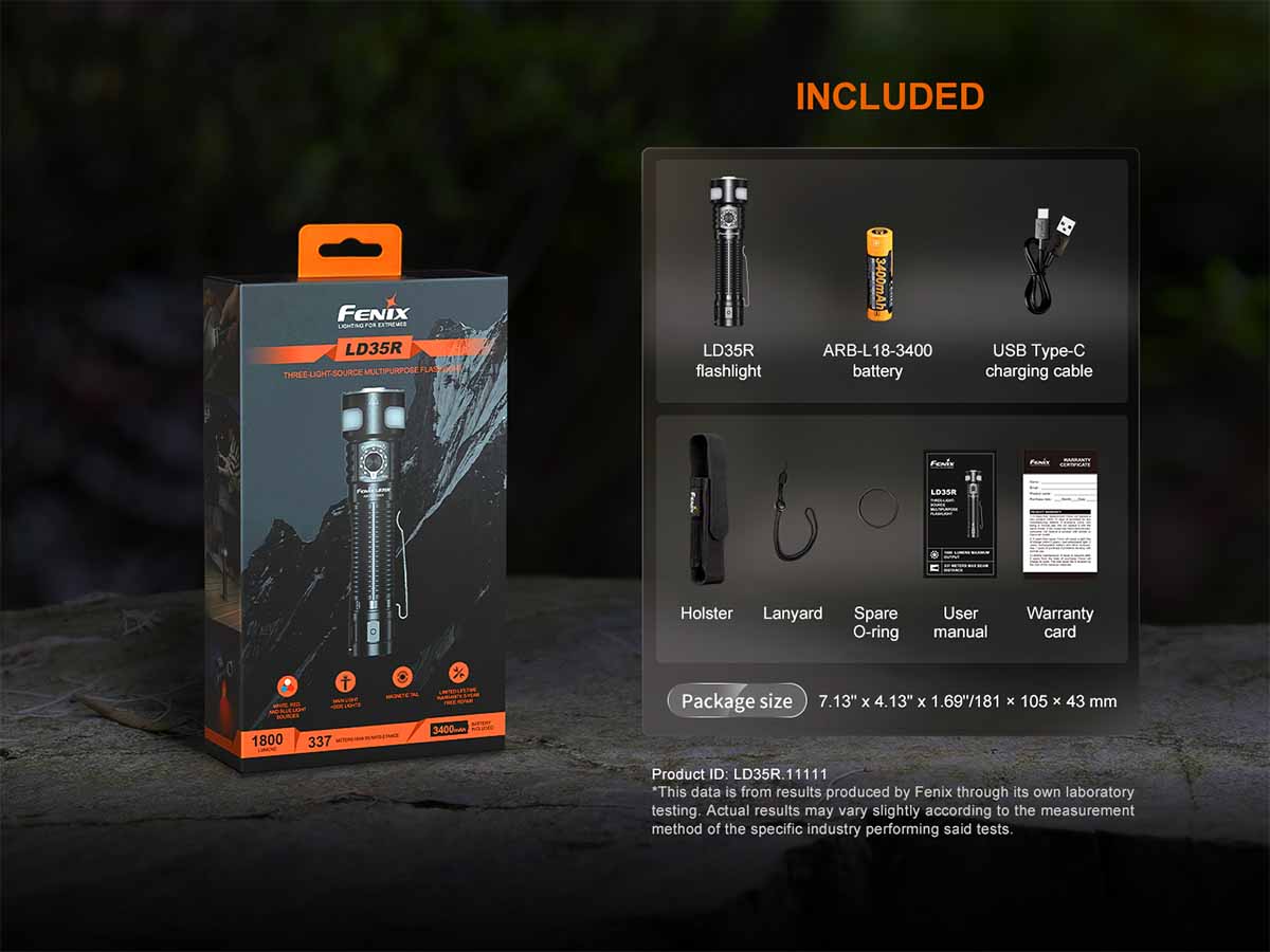Fenix LD35R Multipurpose Flashlight - Image 15