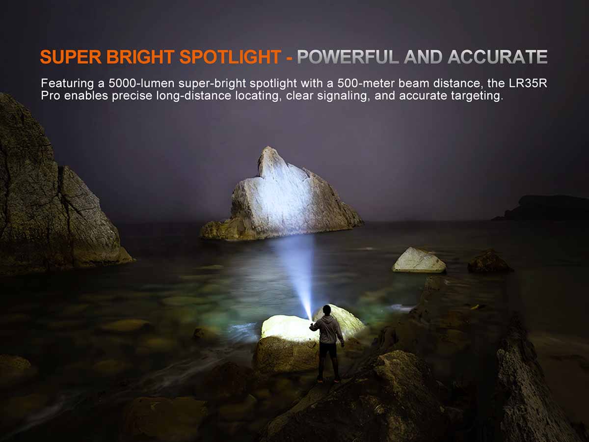 Fenix LR35R PRO 10000 Lumen Flashlight - Image 6