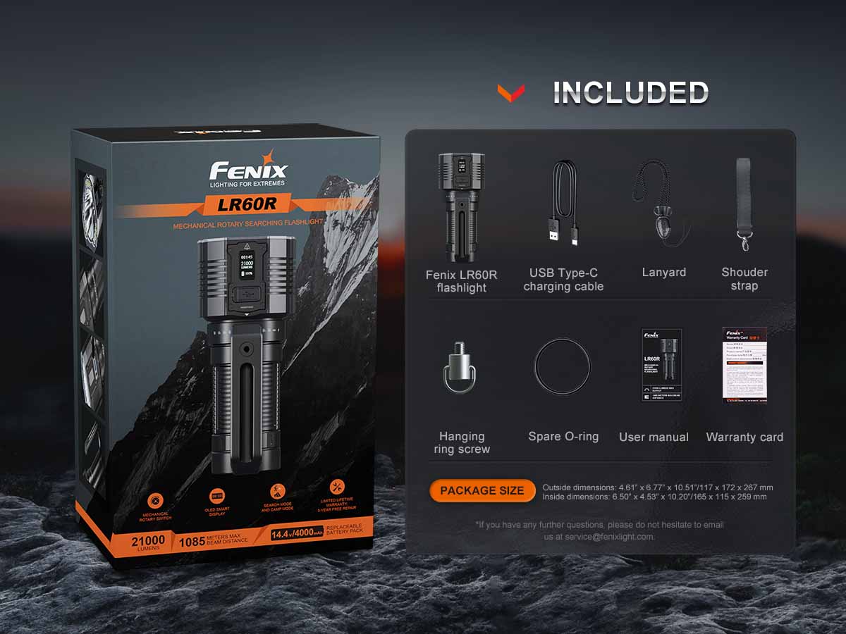 Fenix LR60R Search Flashlight - Image 19