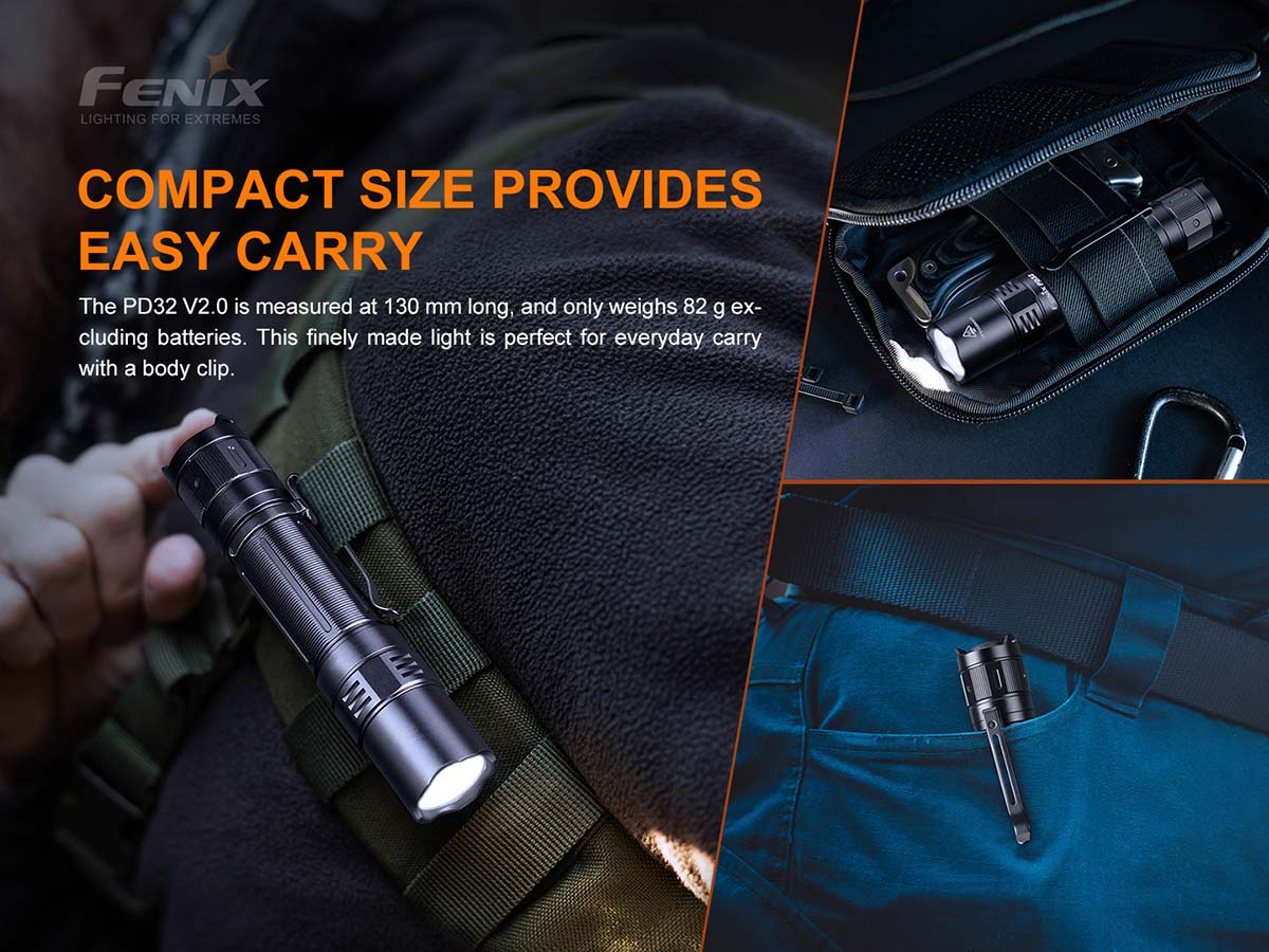 Fenix PD32 V2.0 Flashlight - Image 6