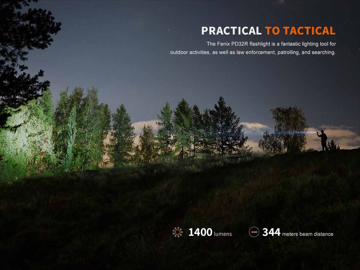 Fenix PD32R Rechargeable Flashlight - Image 5