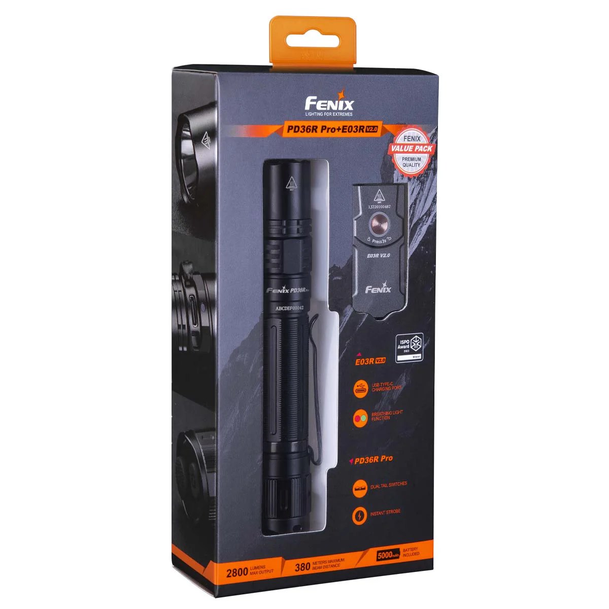Fenix PD36R PRO Rechargeable Flashlight - Image 3
