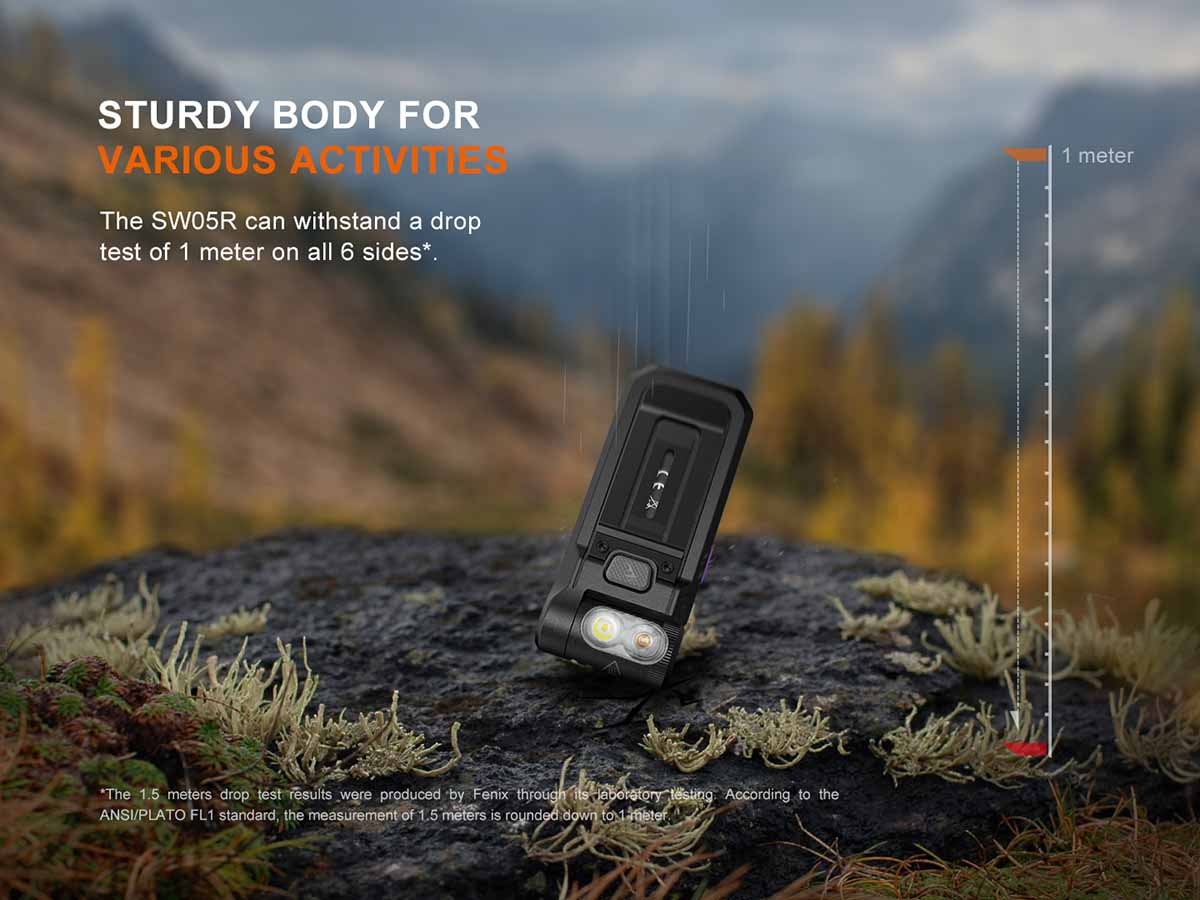 Fenix SW05R-UV Clip On Flashlight with UV Light - Image 15