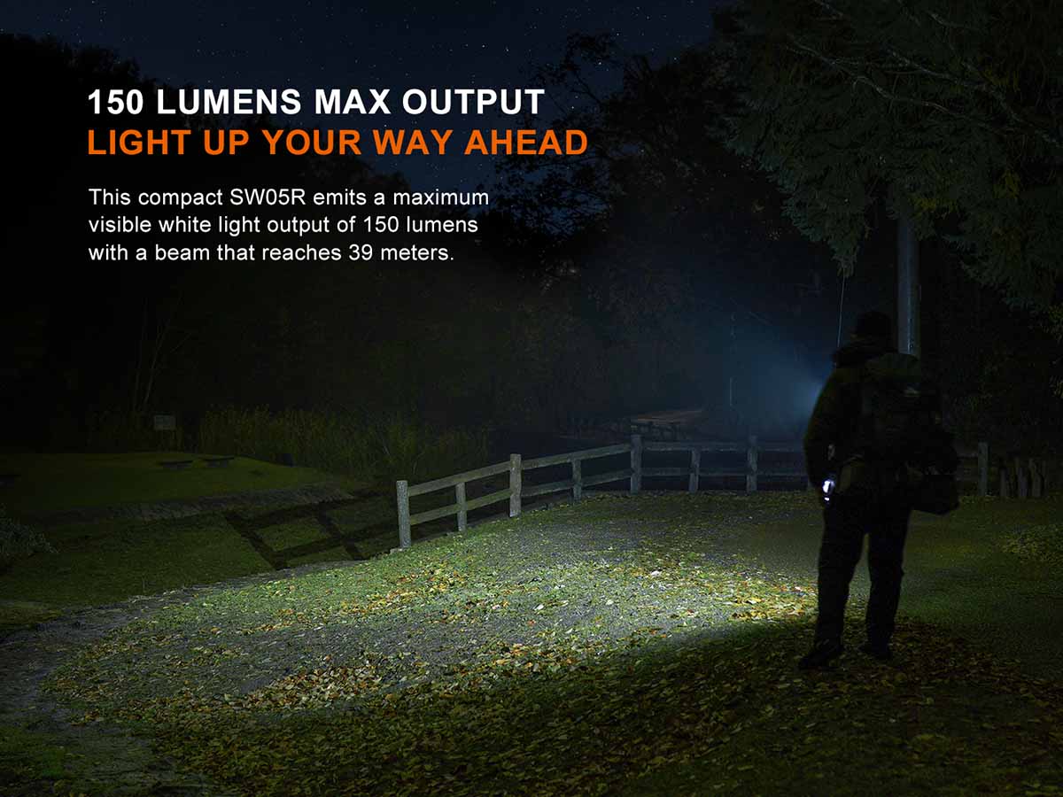 Fenix SW05R-UV Clip On Flashlight with UV Light - Image 5