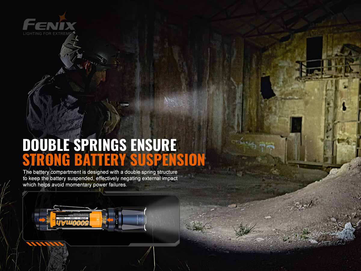 Fenix TK20R V2.0 Rechargeable Tac Flashlight with T5 Pen - Image 14
