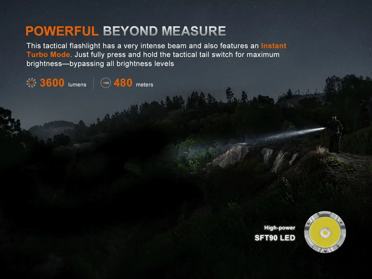 Fenix TK21R Rechargeable Tac Flashlight - Image 6