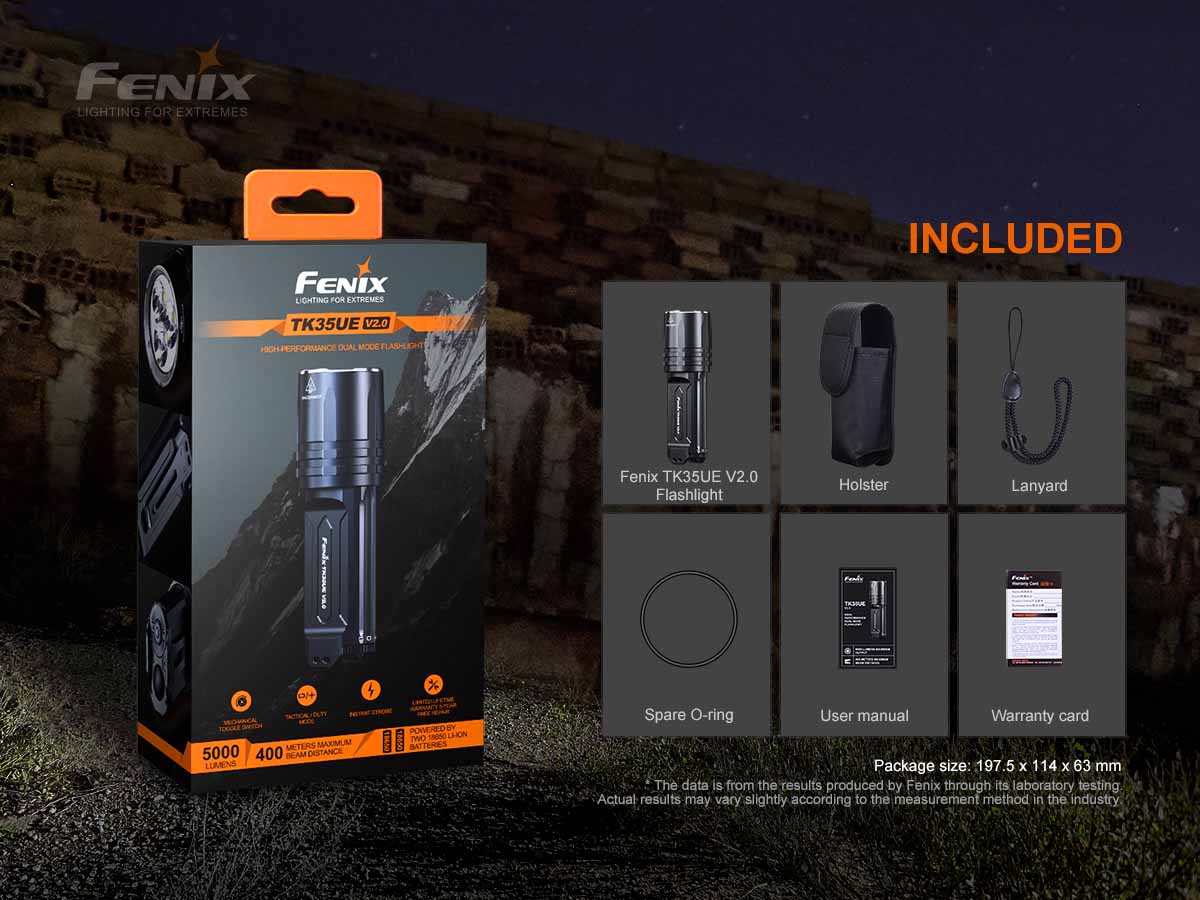 Fenix TK35UE V2.0 Flashlight - Image 15
