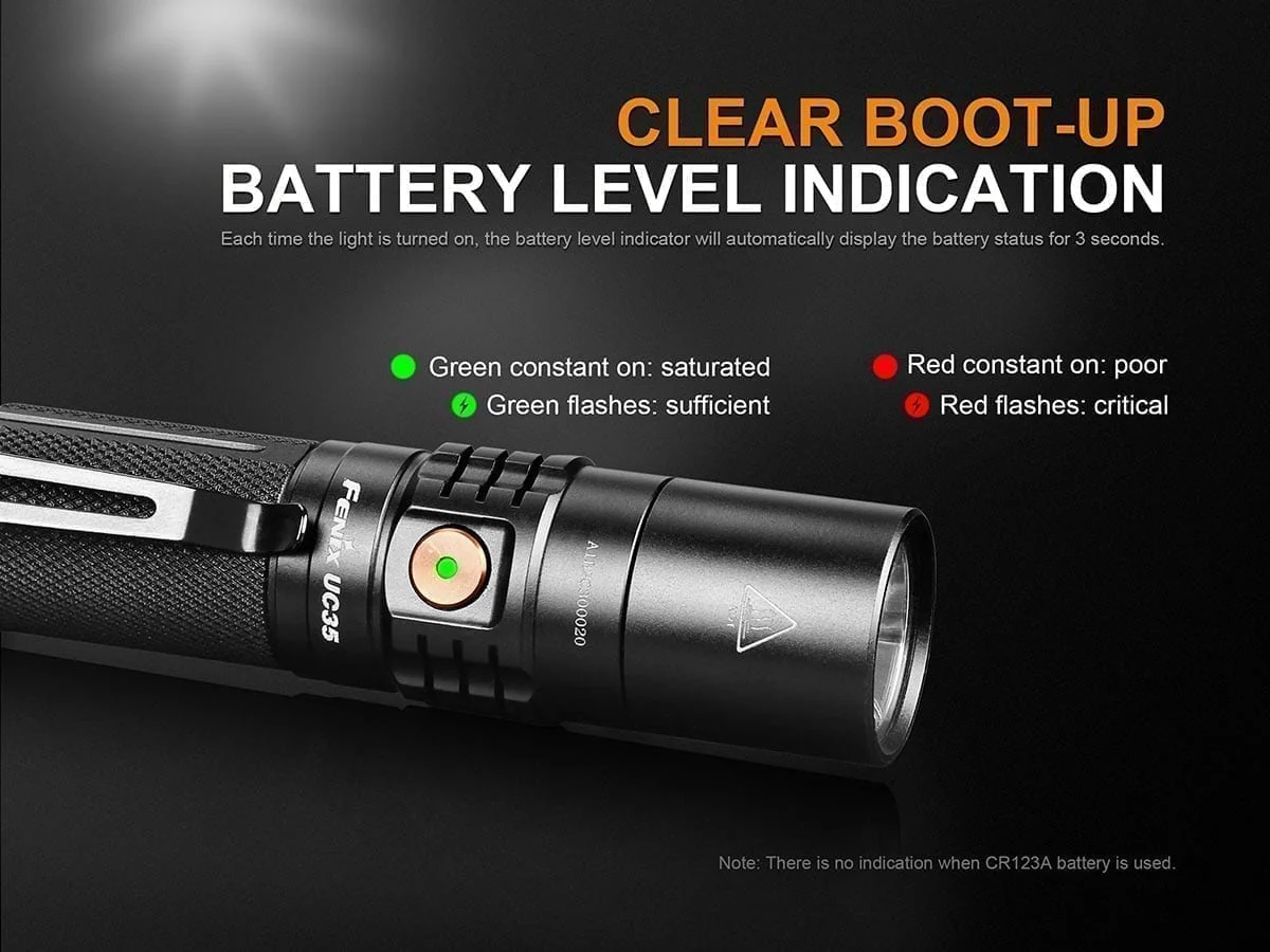 Fenix UC35 V2.0 USB Rechargeable Flashlight - Image 9