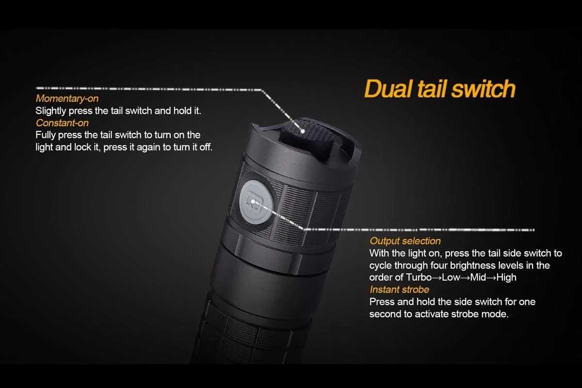 UC50 Fenix Flashlight - DISCONTINUED - Image 4